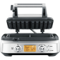 Sage SWM620BSS4EEU1 the Smart Waffle Pro Vaffeljern Børstet rustfrit stål Sage SWM620BSS4EEU1 the Smart Waffle Pro Vaffeljern Børstet rustfrit stål